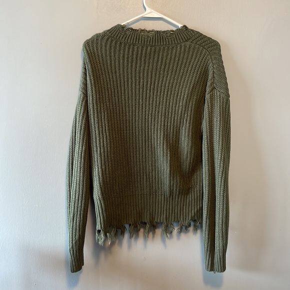 Belledu Jour distressed sweater size small - Picture 5 of 5